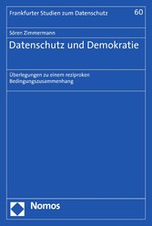 Datenschutz und Demokratie