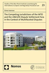 The Competing Jurisdictions of the WTO and the UNCLOS Dispute Settlement Fora in the Context of Multifaceted Disputes