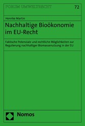 Nachhaltige Bioökonomie im EU-Recht