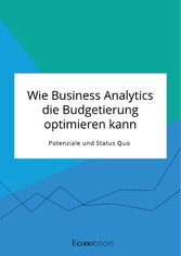 Wie Business Analytics die Budgetierung optimieren kann. Potenziale und Status Quo