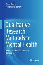 Qualitative Research Methods in Mental Health