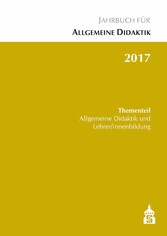 Jahrbuch für Allgemeine Didaktik 2017