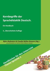 Kernbegriffe der Sprachdidaktik Deutsch