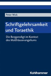 Schriftgelehrsamkeit und Toraethik