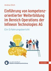 Einführung kompetenzorientierter Weiterbildung im Bereich Operations der Infineon Technologies AG