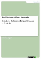 Didactique du Français Langue Etrangère et Créativité