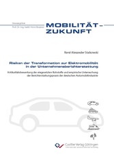 Risiken der Transformation zur Elektromobilit&#xE4;t in der Unternehmensberichterstattung