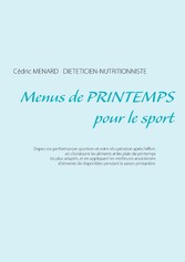 Menus de printemps pour le sport