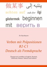 Verben mit Präpositionen B2-C1 Deutsch als Fremdsprache