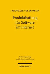 Produkthaftung für Software im Internet