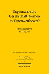 Supranationale Gesellschaftsformen im Typenwettbewerb