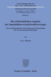 Die zivilrechtlichen Aspekte des Immobilienverzehrkreditvertrages.