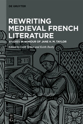 Rewriting Medieval French Literature