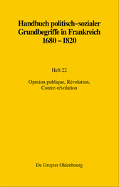 Opinion publique, Révolution, Contre-révolution