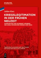 Kriegslegitimation in der Frühen Neuzeit