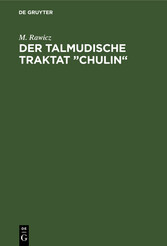 Der talmudische Traktat 'Chulin'