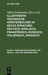 Werkzeugmaschinen für Metall- und Holzbearbeitung