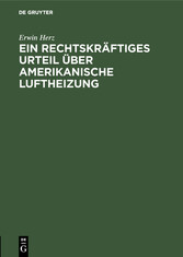 Ein rechtskräftiges Urteil über Amerikanische Luftheizung