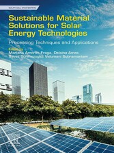 Sustainable Material Solutions for Solar Energy Technologies