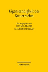 Eigenständigkeit des Steuerrechts