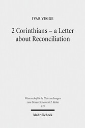 2 Corinthians - a Letter about Reconciliation