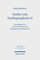 Studien zum Dodekapropheton II