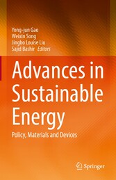 Advances in Sustainable Energy