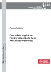 Quantifizierung lokaler Foulingwiderst&#xE4;nde beim Kristallisationsfouling