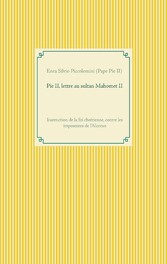 Pie II, lettre au sultan Mahomet II