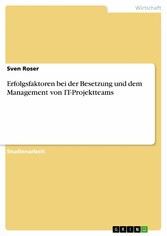 Erfolgsfaktoren bei der Besetzung und dem Management von IT-Projektteams