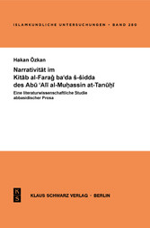 Narrativität im Kitab al-Farag ba'da s-sidda des Abu 'Ali al-Muhassin at-Tanuhi