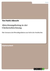 Abrechnungsbetrug in der Chefarztabrechnung