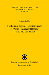 The Lexical Field of the Substantives of 'Word' in Ancient Hebrew