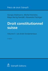 Droit constitutionnel suisse