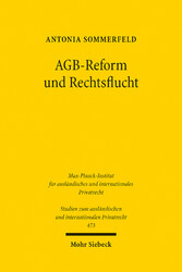 AGB-Reform und Rechtsflucht