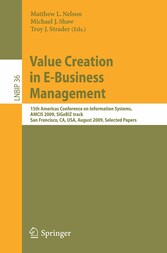 Value Creation in E-Business Management