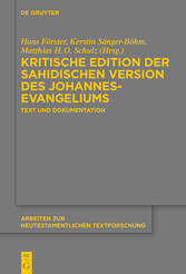 Kritische Edition der sahidischen Version des Johannesevangeliums