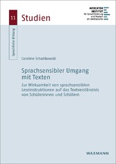 Sprachsensibler Umgang mit Texten