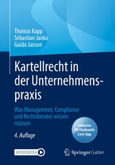 Kartellrecht in der Unternehmenspraxis