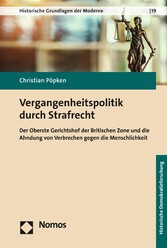 Vergangenheitspolitik durch Strafrecht