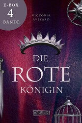 Die rote Königin: Im Kampf um ein freies Leben und die Liebe - Band 1-4 der romantischen Fantasy-Serie im Sammelband! (Die Farben des Blutes)