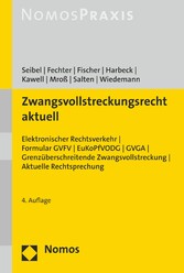 Zwangsvollstreckungsrecht aktuell