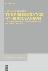 The Presocratics at Herculaneum