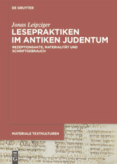 Lesepraktiken im antiken Judentum