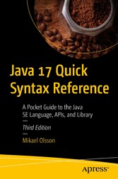 Java 17 Quick Syntax Reference