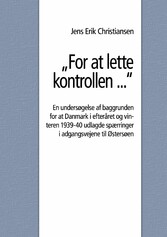 &quot;For at lette kontrollen ...&quot;