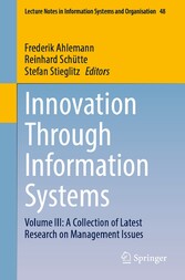 Innovation Through Information Systems