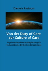 Von der Duty of Care  zur Culture of Care