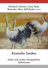 Kraniche landen