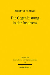 Die Gegenleistung in der Insolvenz